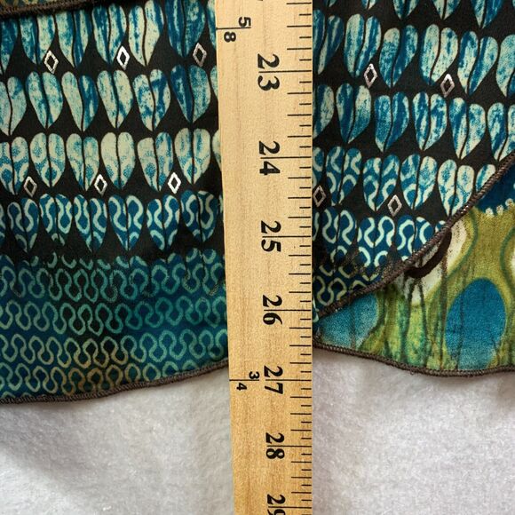 Womens Y2K Babydoll Top Sz XL Fairy Grunge Tiered Ruffle Lace Sequin Boho Office - Picture 8 of 11